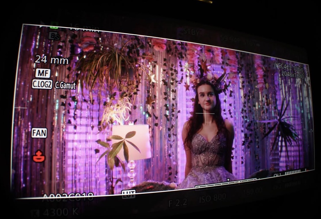 Victoria Brimble in a musical theatre production